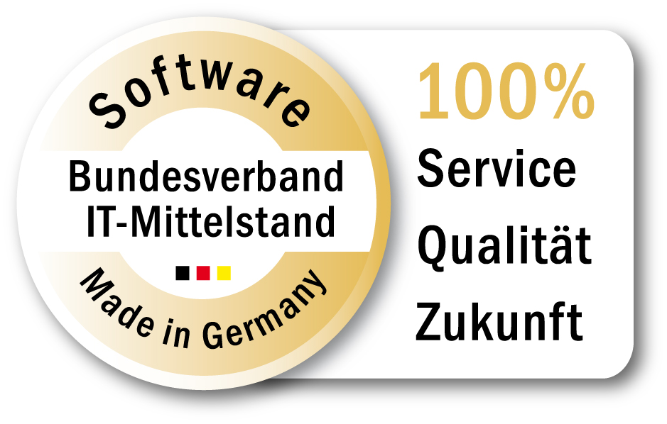 Service, Qualität, Zukunft Siegel